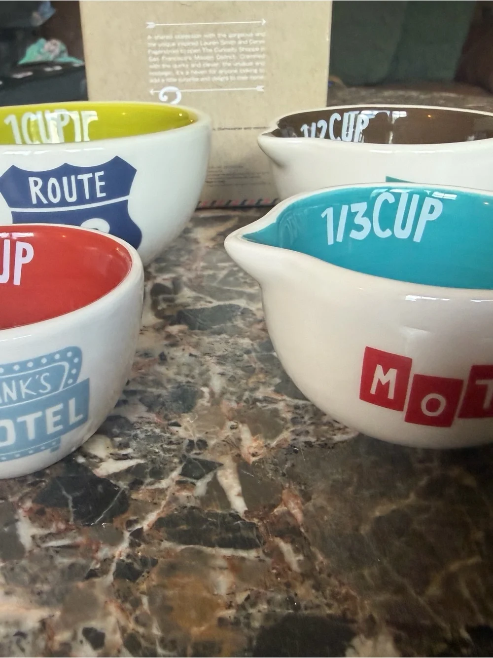 The Curiosity Shoppe Nesting Measuring Cups - Multicolor